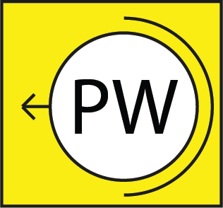 Planting washer light symbol
